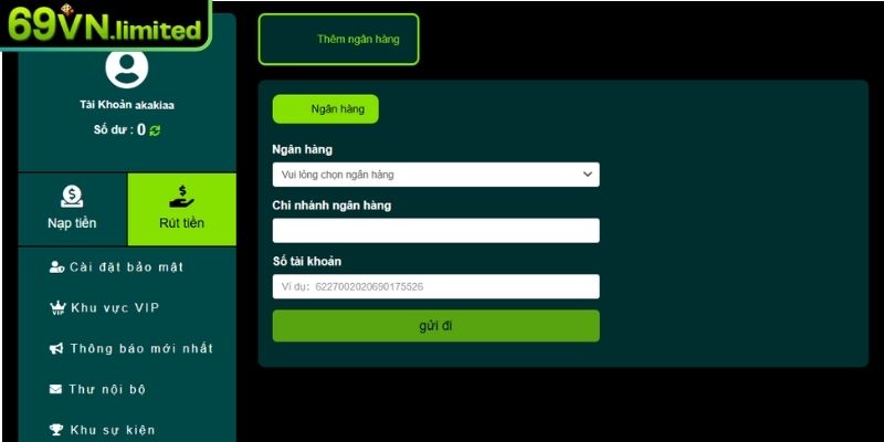 Rút Tiền 69VN – Nhận Thưởng Nhanh Minh Bạch Và Hỗ Trợ 24/7 1 Tổng quan về hệ thống rút tiền 69VN