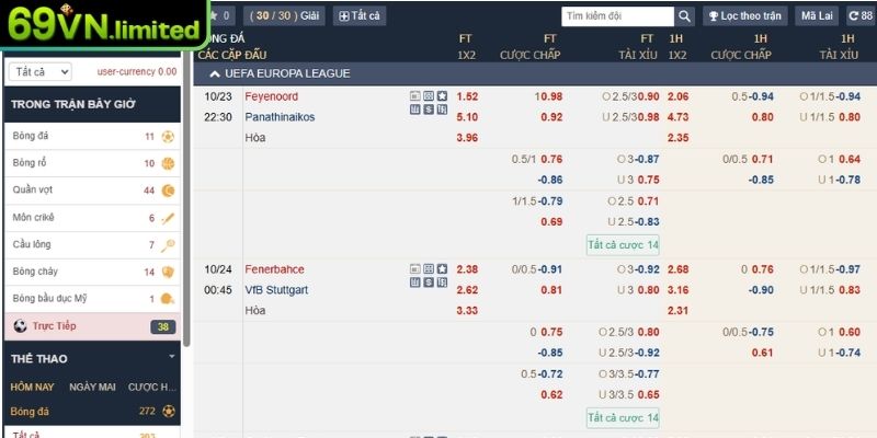 Sảnh CMD - Điểm Đến Cá Cược Thể Thao Chuyên Nghiệp Tại 69VN 1 Tổng quan về sảnh thể thao CMD tại 69VN