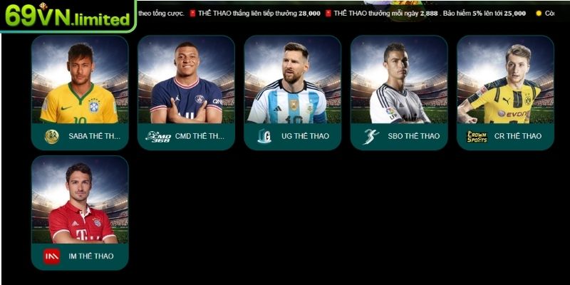 Sảnh SABA - Điểm Đến Hàng Đầu Cho Cược Thể Thao Tại 69VN 1 Khái quát sảnh SABA tại 69VN