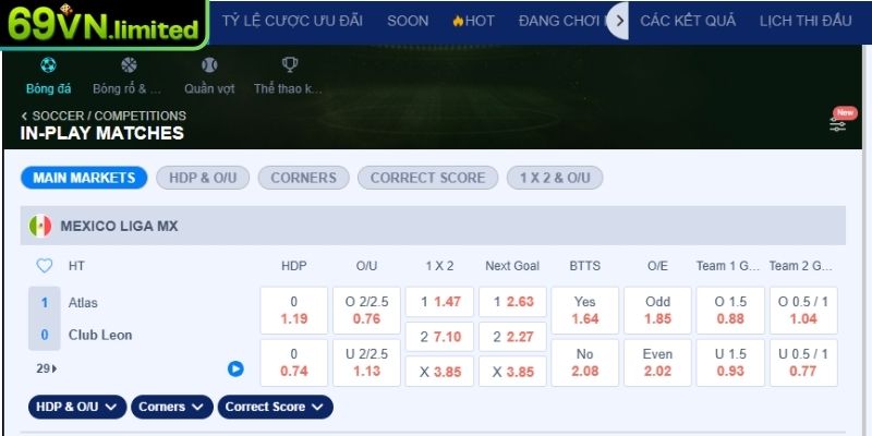 Sảnh TF - Nơi Hội Tụ Đam Mê Cá Cược Thể Thao Tại 69VN 1 Giới thiệu sảnh thể thao TF tại 69VN