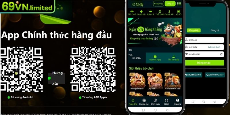 Tải App 69VN Cá Cược Mọi Lúc Với Ứng Dụng Tiện Ích Hàng Đầu 2 Tốc độ tải và phản hồi nhanh
