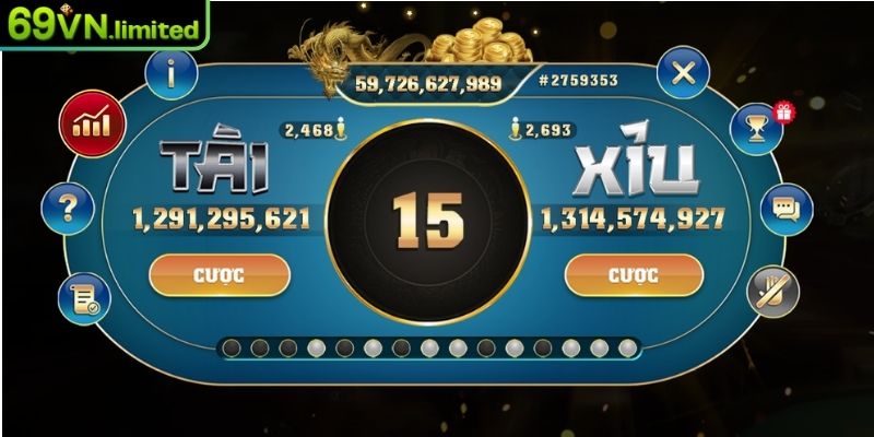 Tài Xỉu Online 69VN - Đặt Cược Thông Minh Thắng Đều Mỗi Ngày 2 Hình thức cược chẵn lẻ